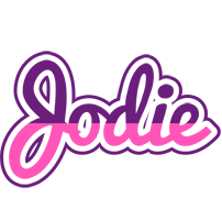 Jodie cheerful logo