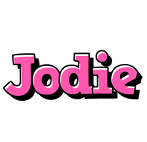 Jodie girlish logo