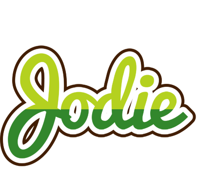 Jodie golfing logo