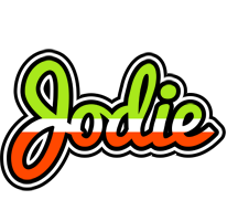 Jodie superfun logo