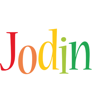 Jodin birthday logo