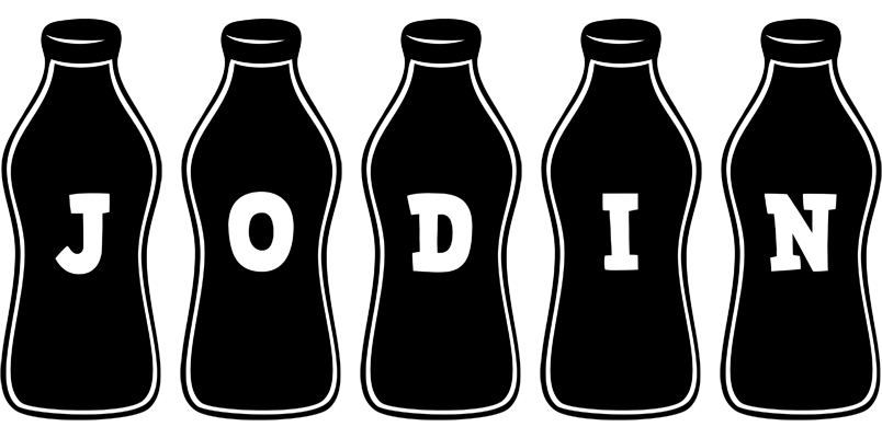 Jodin bottle logo