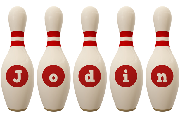 Jodin bowling-pin logo