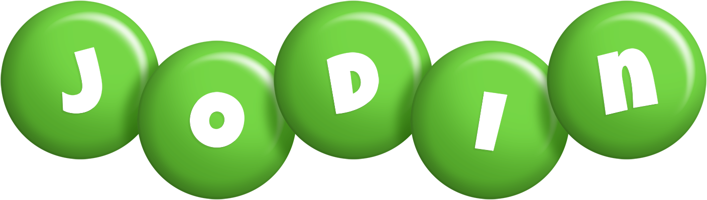 Jodin candy-green logo