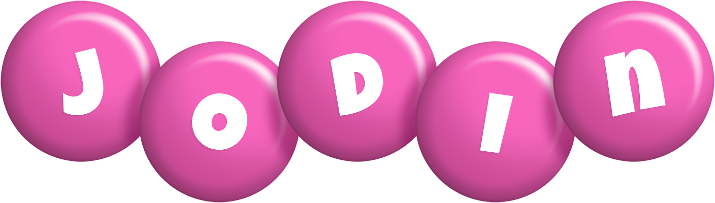 Jodin candy-pink logo