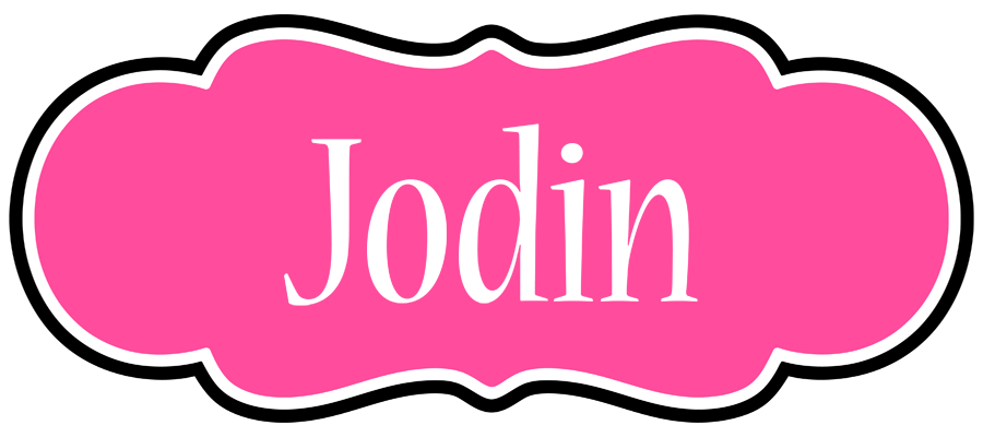 Jodin invitation logo