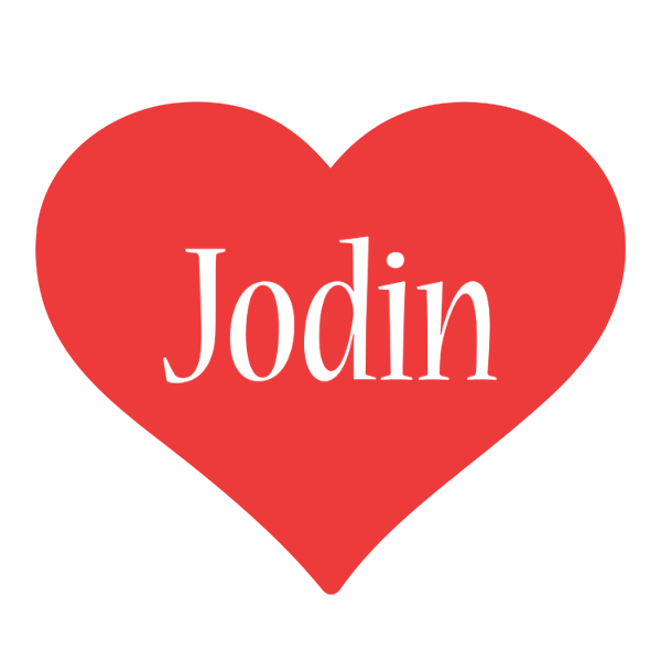 Jodin love logo