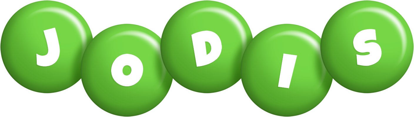 Jodis candy-green logo