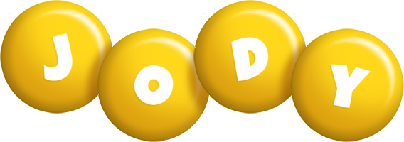Jody candy-yellow logo