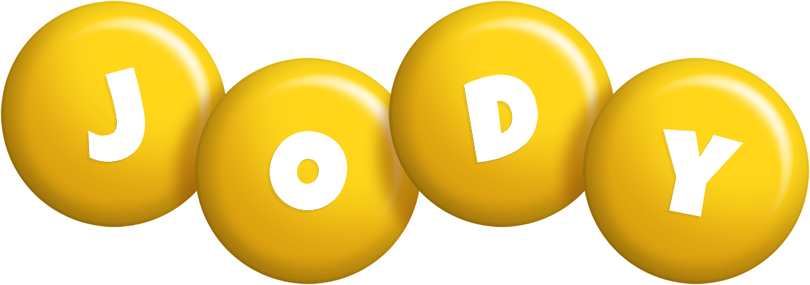 Jody candy-yellow logo