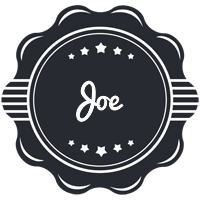 Joe badge logo