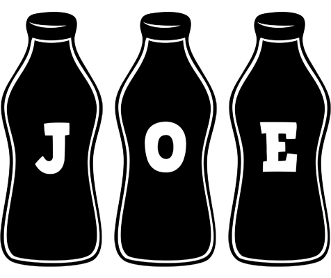 Joe bottle logo
