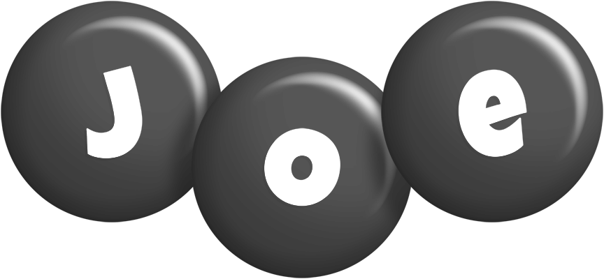 Joe candy-black logo
