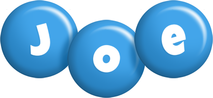 Joe candy-blue logo