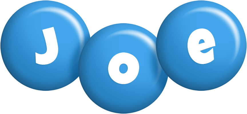 Joe candy-blue logo