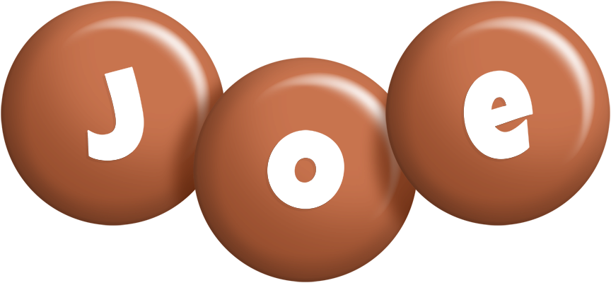 Joe candy-brown logo