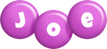 Joe candy-purple logo