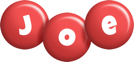 Joe candy-red logo
