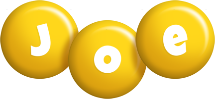 Joe candy-yellow logo
