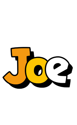 Joe cartoon logo
