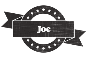 Joe grunge logo