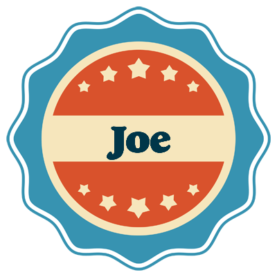 Joe labels logo