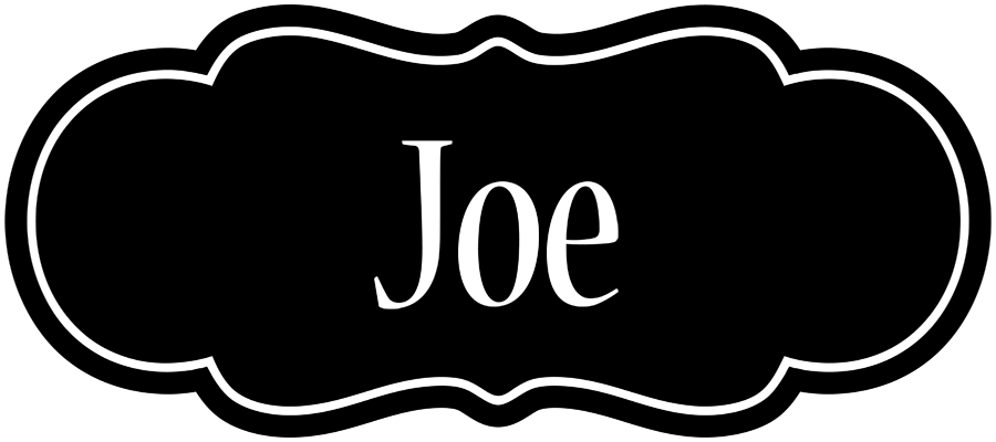 Joe welcome logo