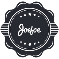 Joejoe badge logo