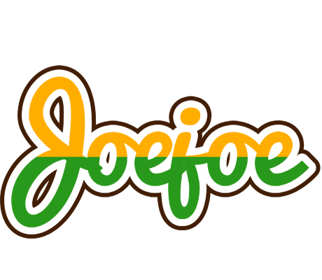 Joejoe banana logo