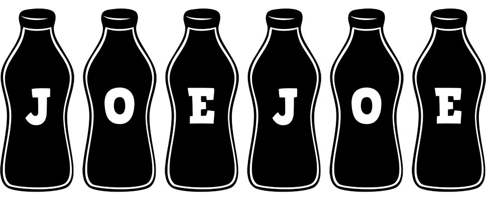 Joejoe bottle logo