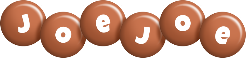 Joejoe candy-brown logo