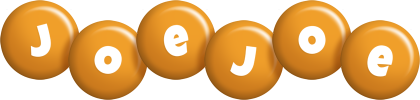 Joejoe candy-orange logo