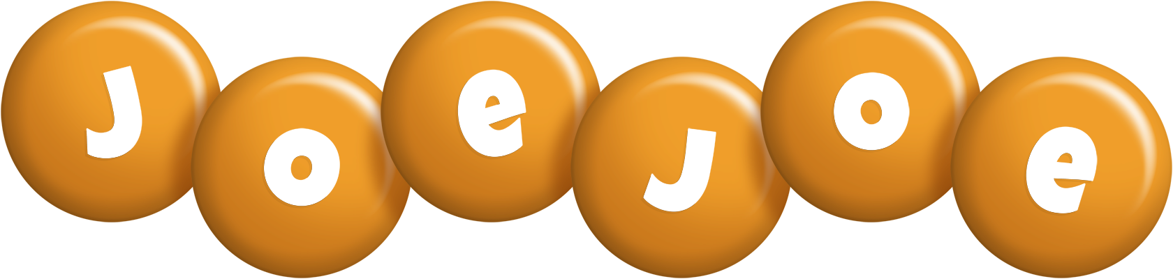 Joejoe candy-orange logo