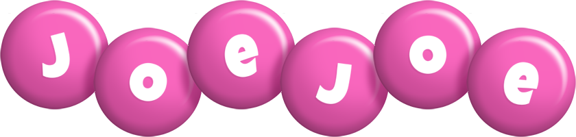 Joejoe candy-pink logo