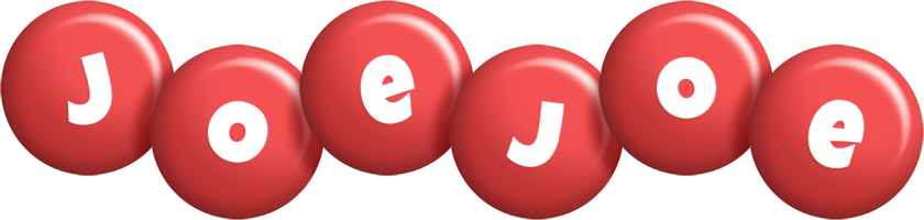 Joejoe candy-red logo