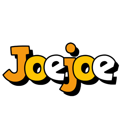 Joejoe cartoon logo