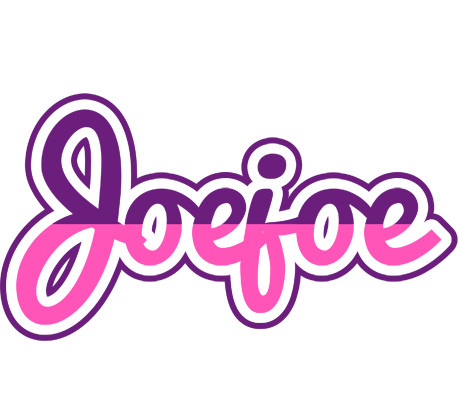 Joejoe cheerful logo