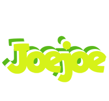 Joejoe citrus logo