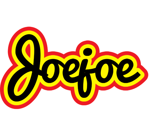 Joejoe flaming logo