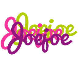 Joejoe flowers logo