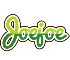 Joejoe golfing logo