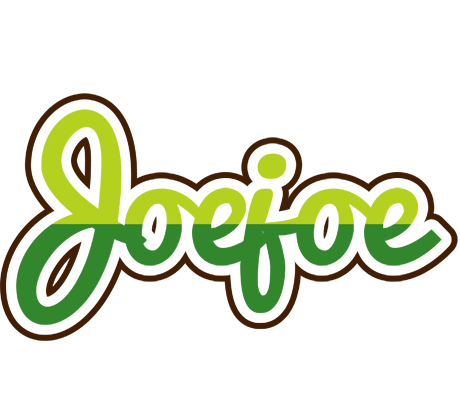 Joejoe golfing logo