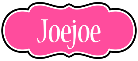 Joejoe invitation logo