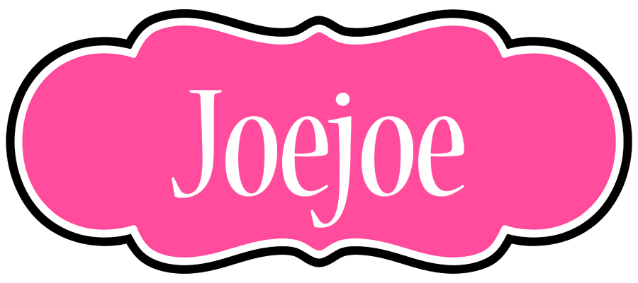 Joejoe invitation logo