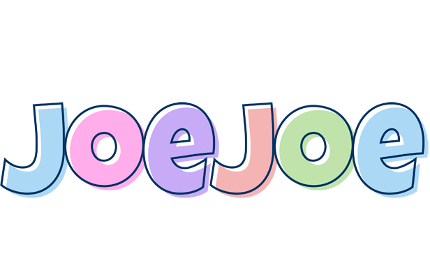 Joejoe pastel logo