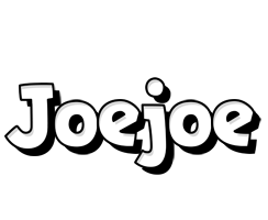 Joejoe snowing logo