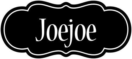 Joejoe welcome logo