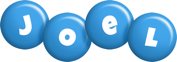 Joel candy-blue logo