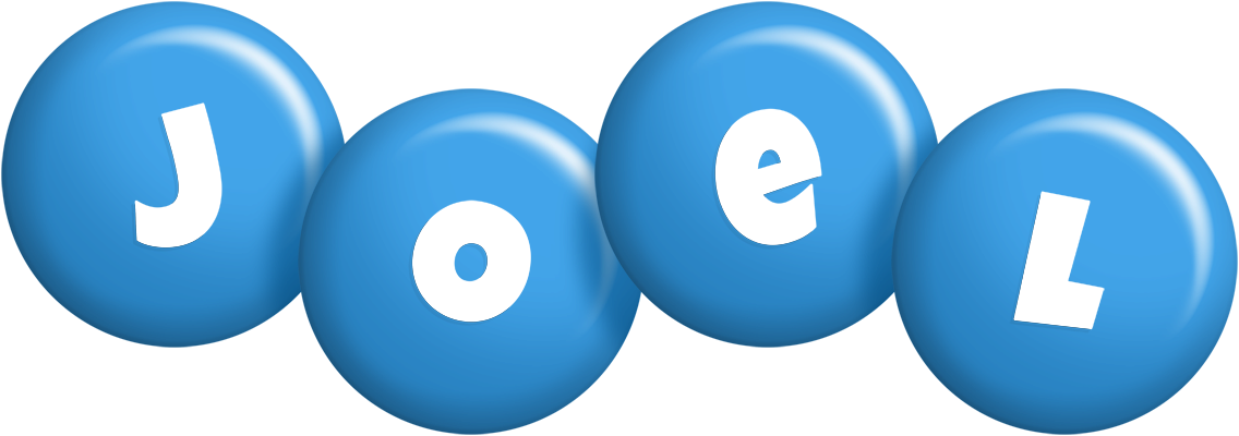Joel candy-blue logo