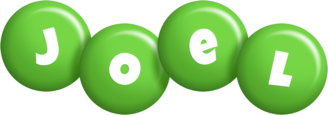 Joel candy-green logo